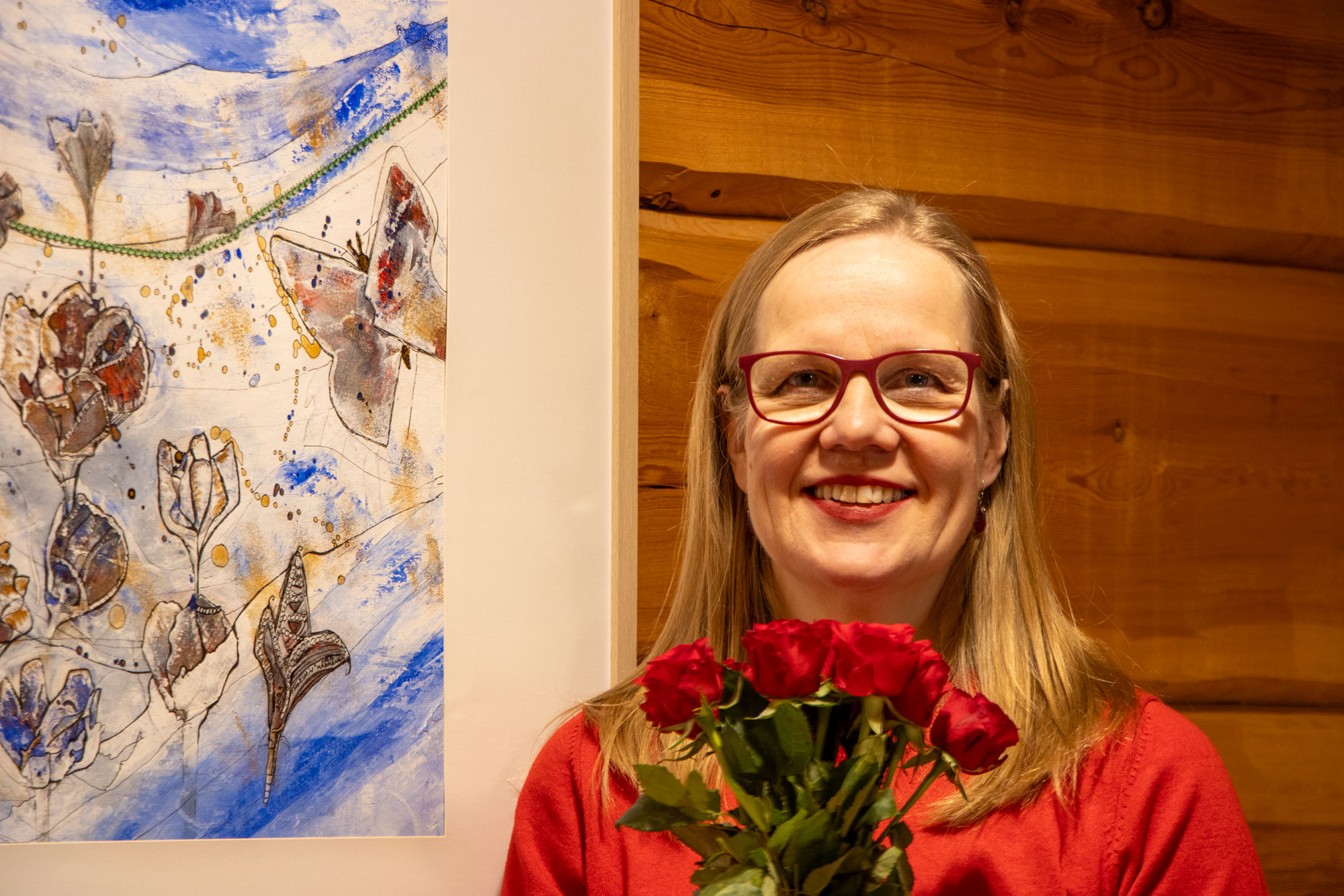 Seija Ekholm juhlii yrittäjyyttä 2025.